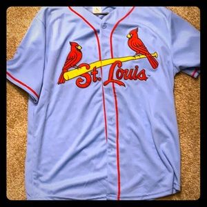 Cardinals Blue Giveaway Jersey